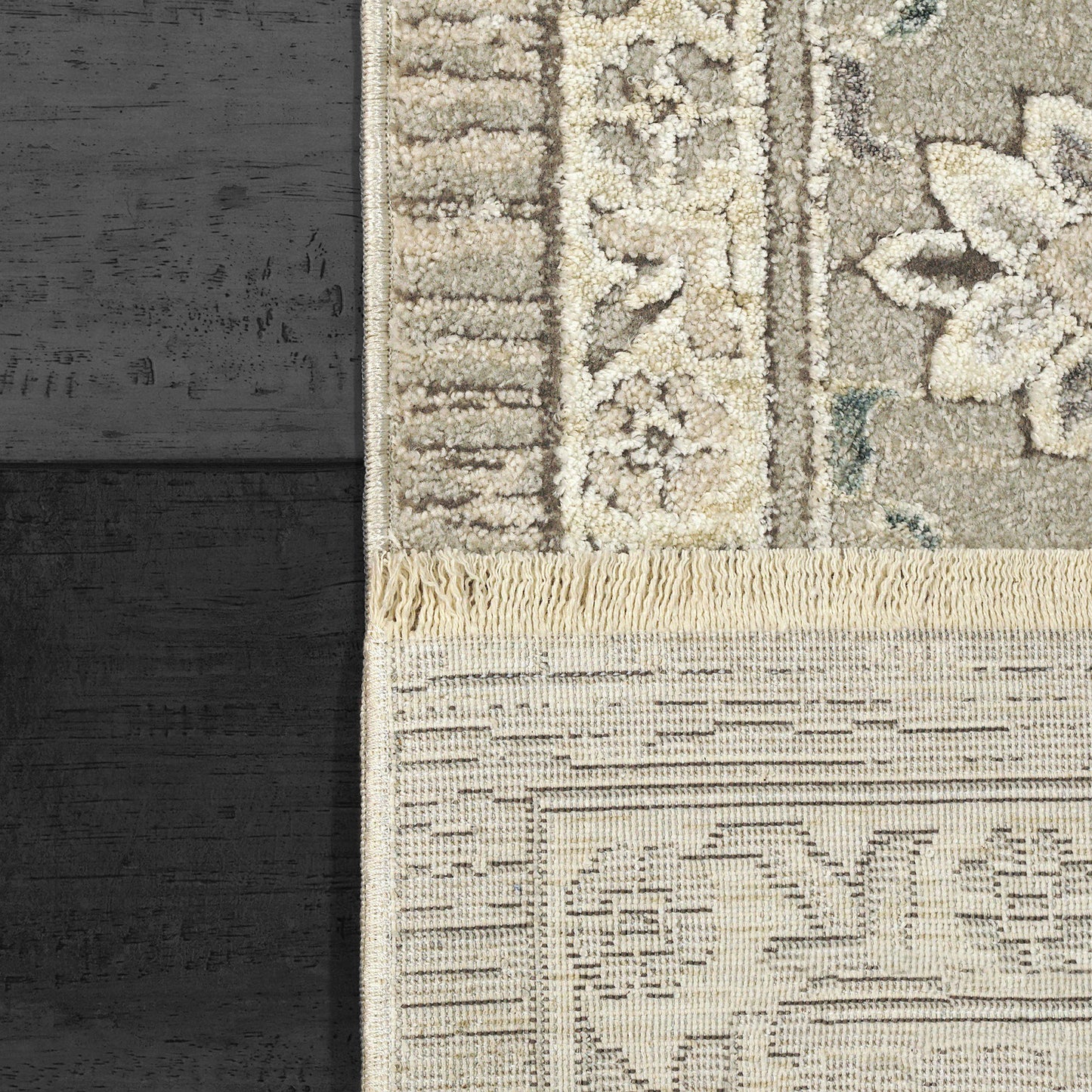HUDSON 1451 Beige/Grey – corner