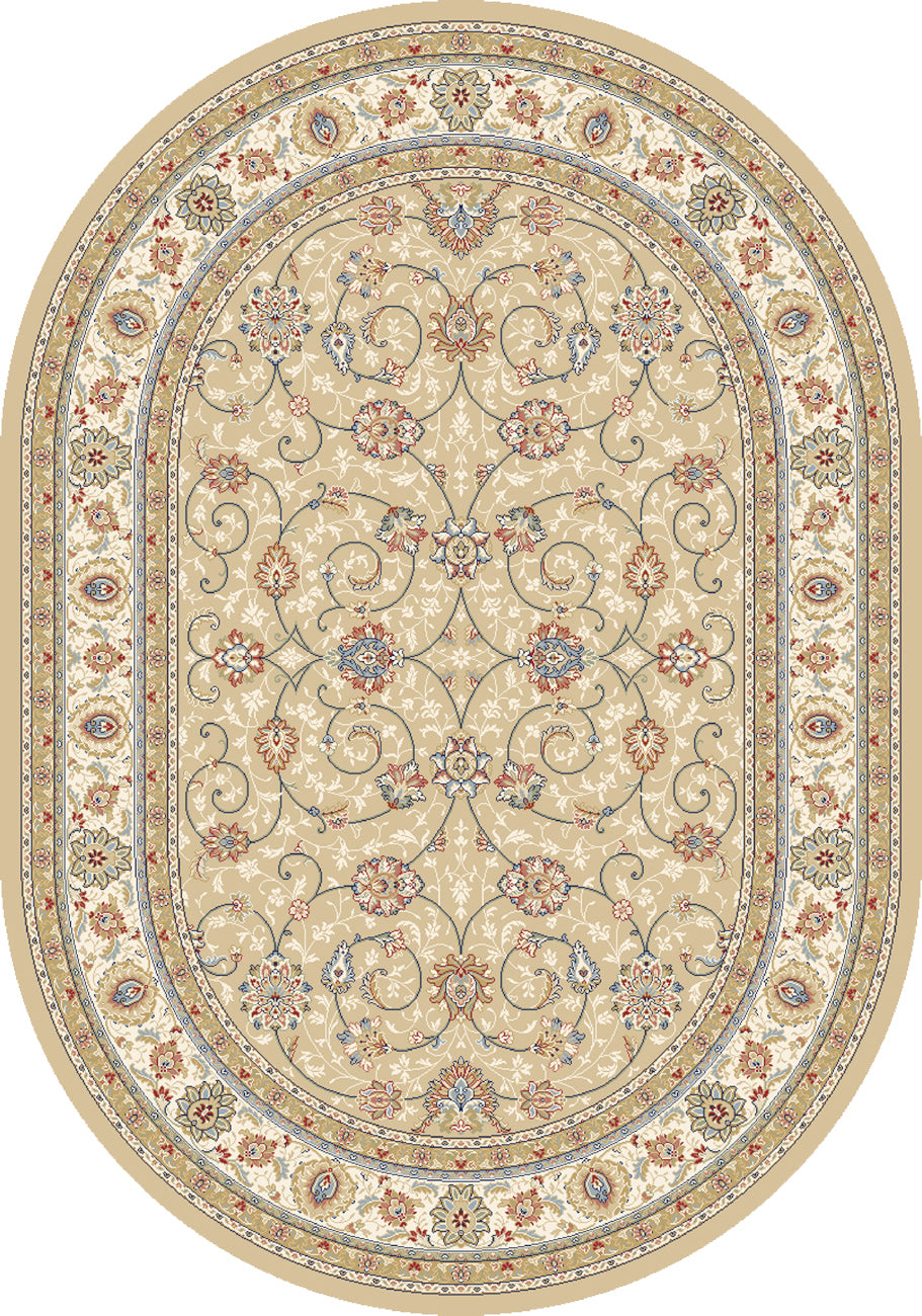 ANCIENT GARDEN 57120 LIGHT GOLD/IVORY