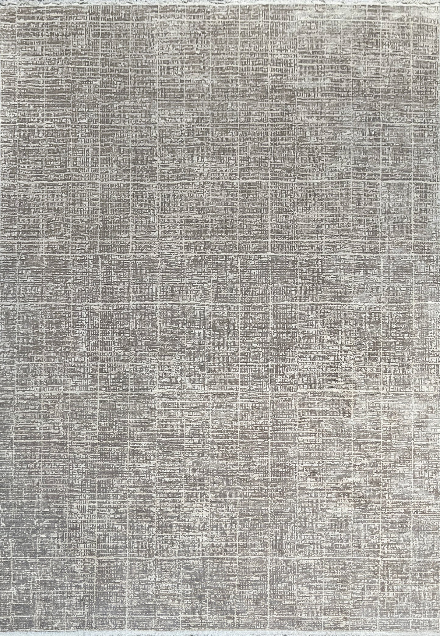 Ruby Modern Grey/Ivory Geometric Low Pile Rug
