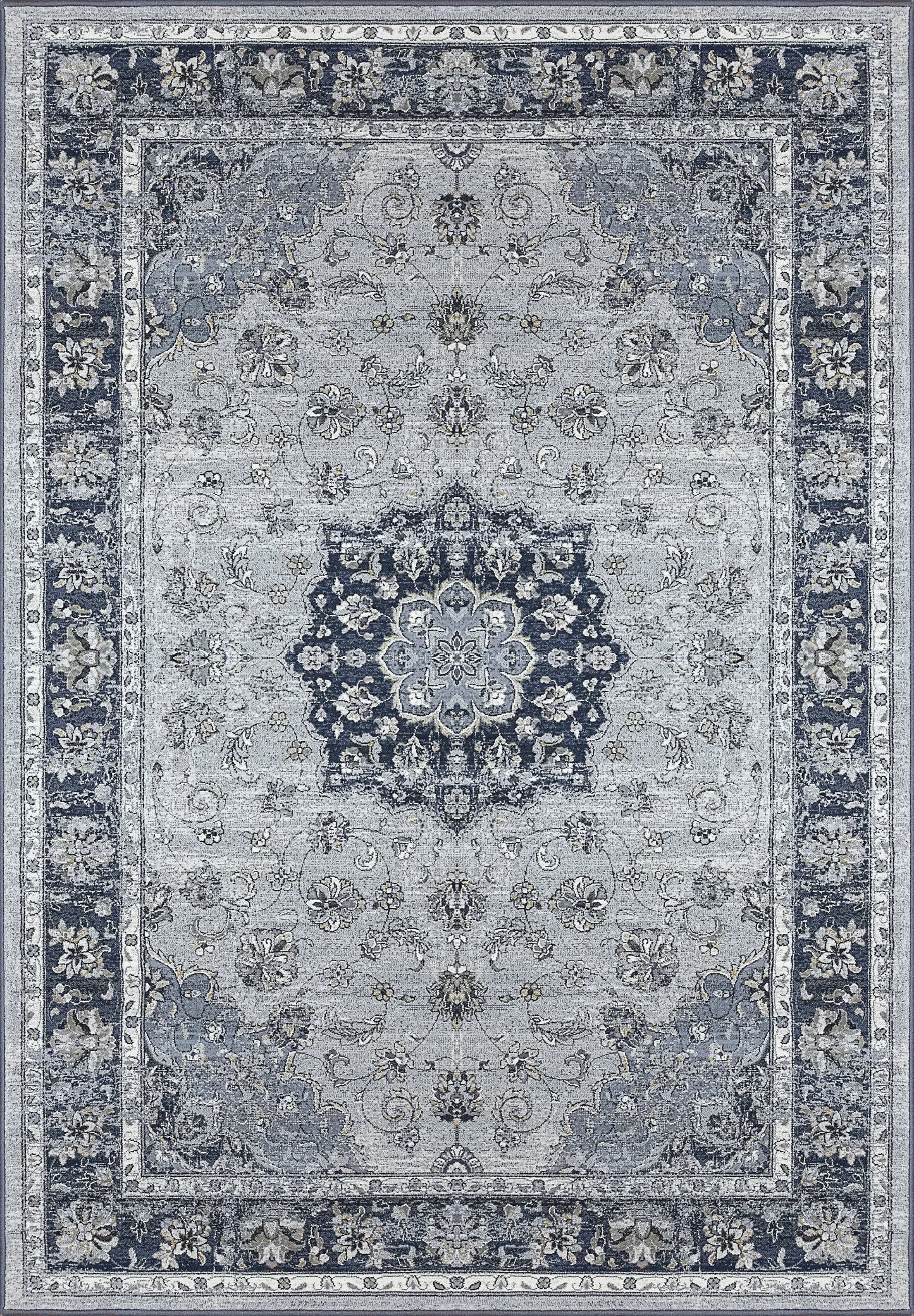 ANCIENT GARDEN 57559 SILVER/BLUE