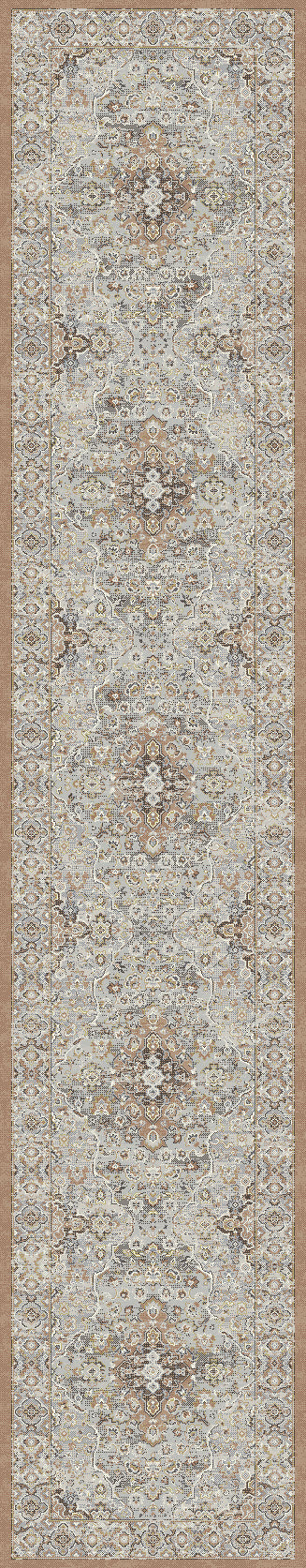 ANCIENT GARDEN 57275 BEIGE/MULTI