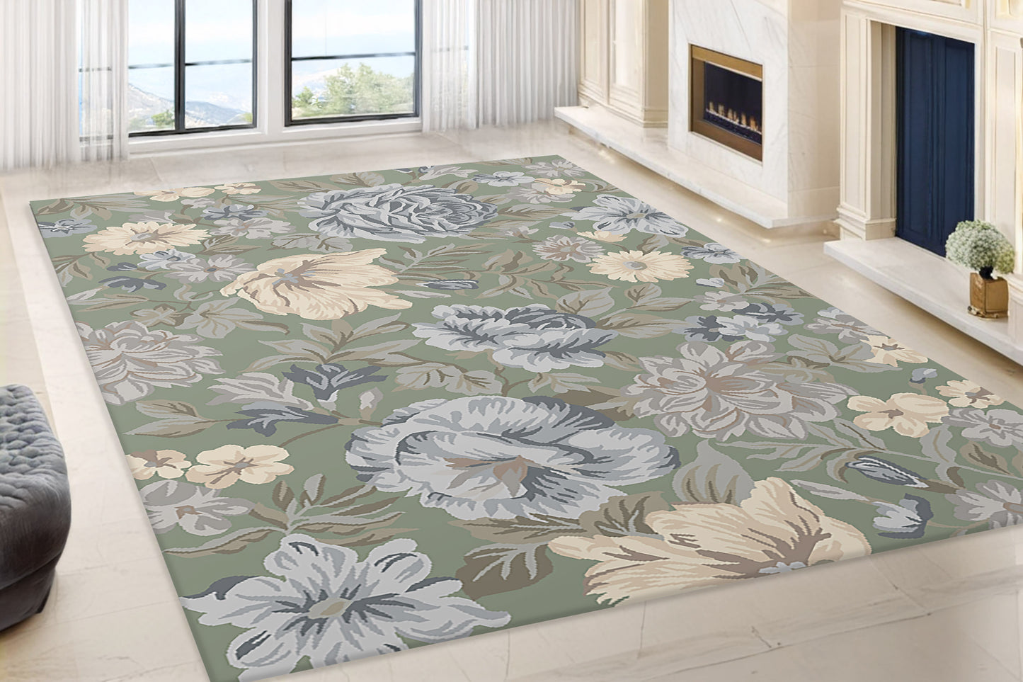 DAISY 9091 Light Green/Multi