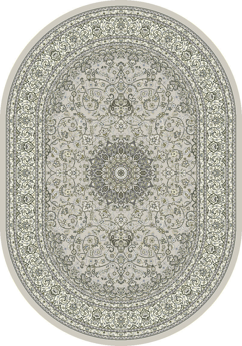 ANCIENT GARDEN 57119 SOFT GREY/CREAM