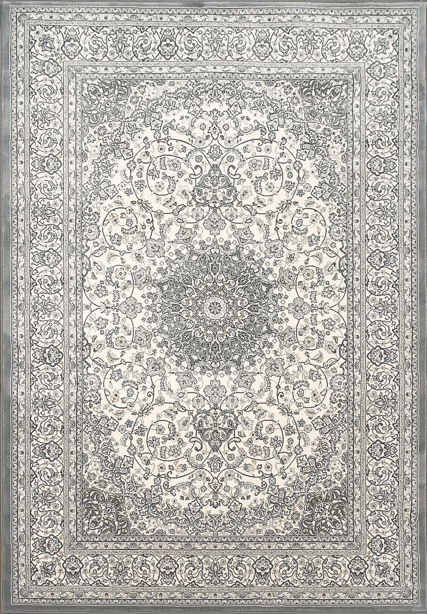 ANCIENT GARDEN 57119 CREAM/GREY