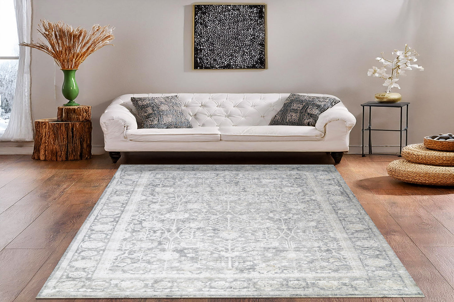 CANYON 15470 Grey/Cream – room