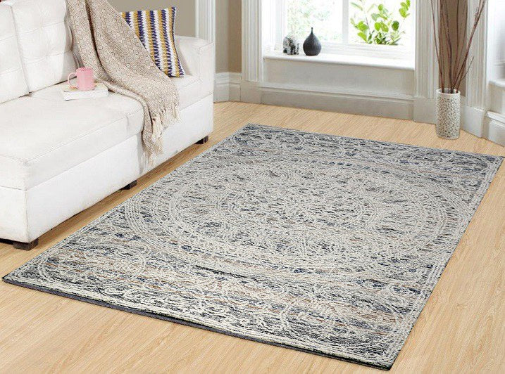 DARCY 1126 Ivory/Blue/Gold – room