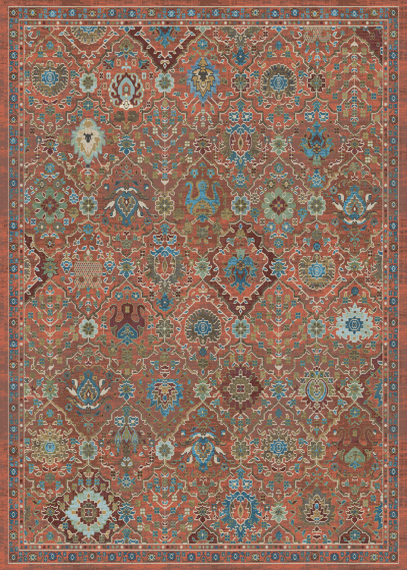 ATLANTA 11764 Red/Blue/Multi