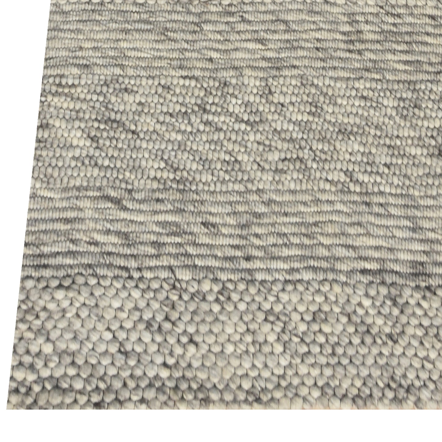 Grove Modern Light Grey Striped Medium Pile Rug