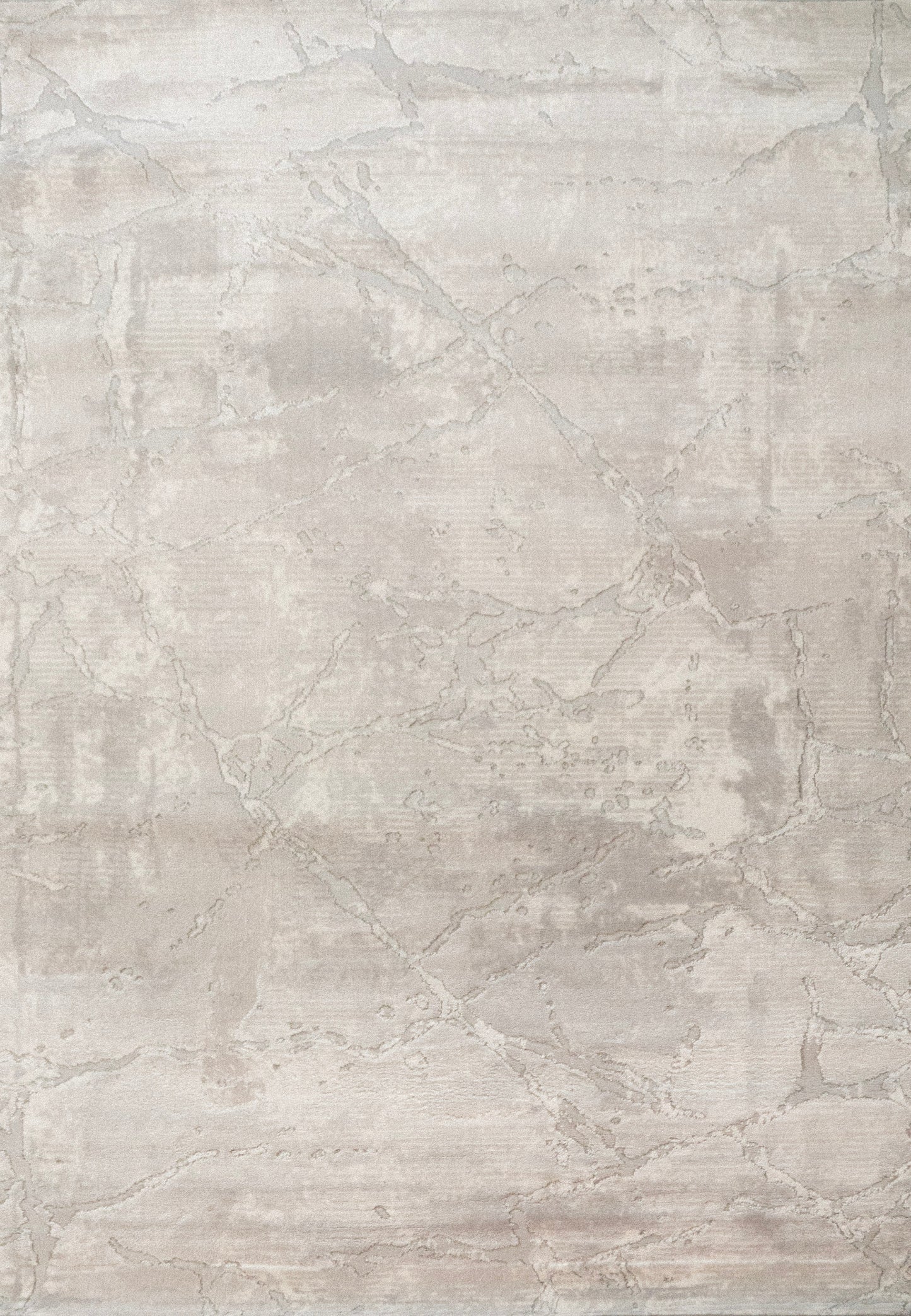 Lazer Modern Light Grey Abstract Medium Pile Rug