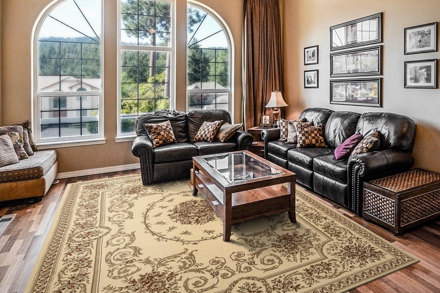 Legacy Traditional Ivory Classic Medium Pile Rug