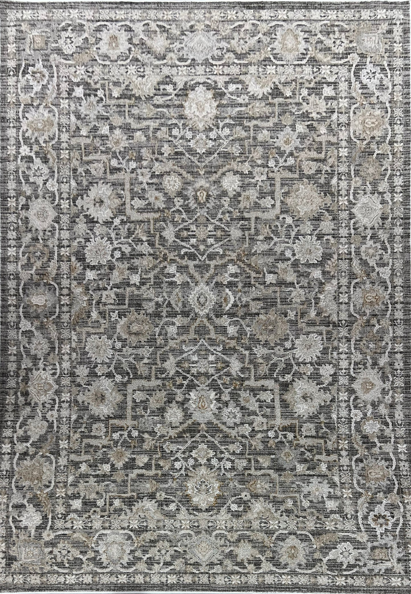 SAFFRON 16613 Grey/Beige/Ivory