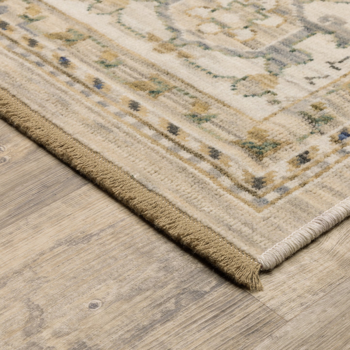 Acacia ACA07 Beige Medallion Rug