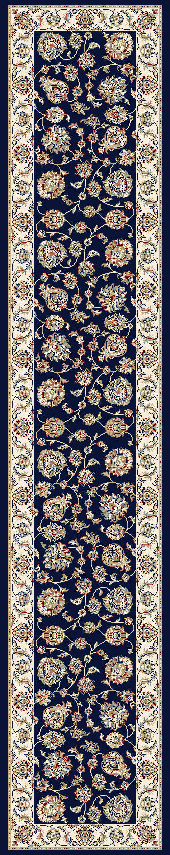 Ancient Garden 57365 Blue/Ivory