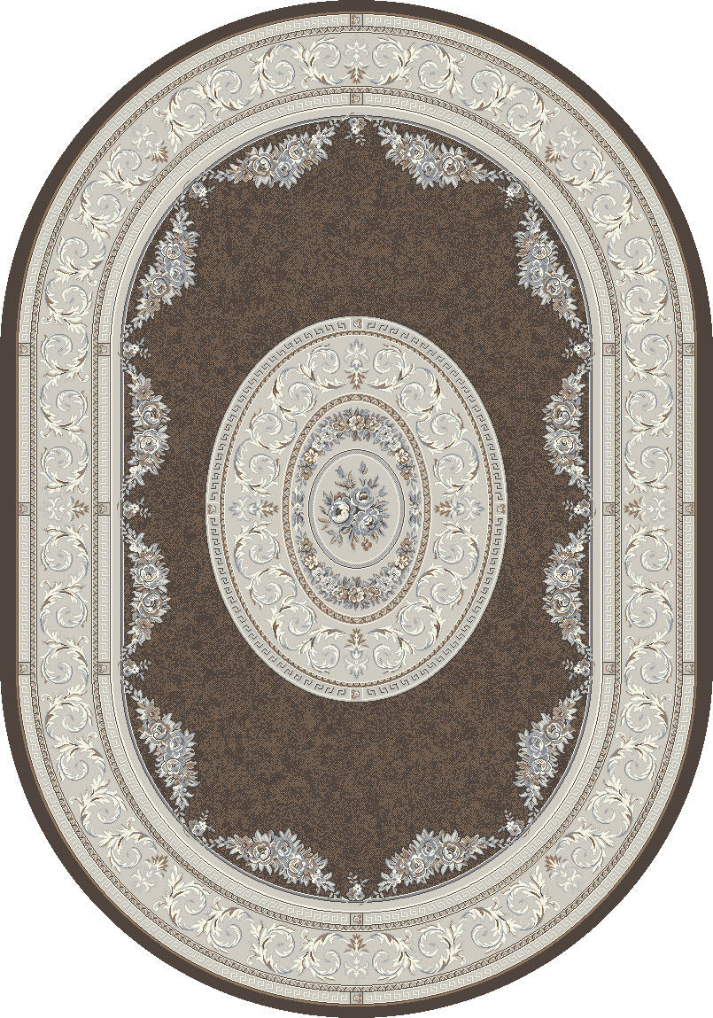 Ancient Garden 57226 Brown/Cream