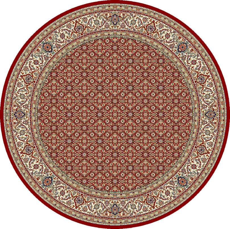 Ancient Garden 57011 Red/Ivory