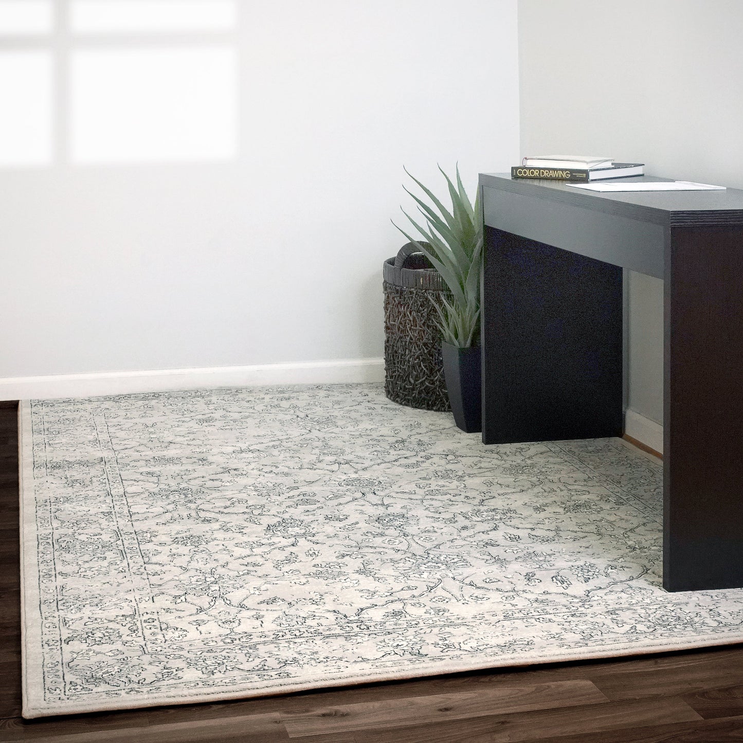 Ancient Garden 57136 Silver/Grey