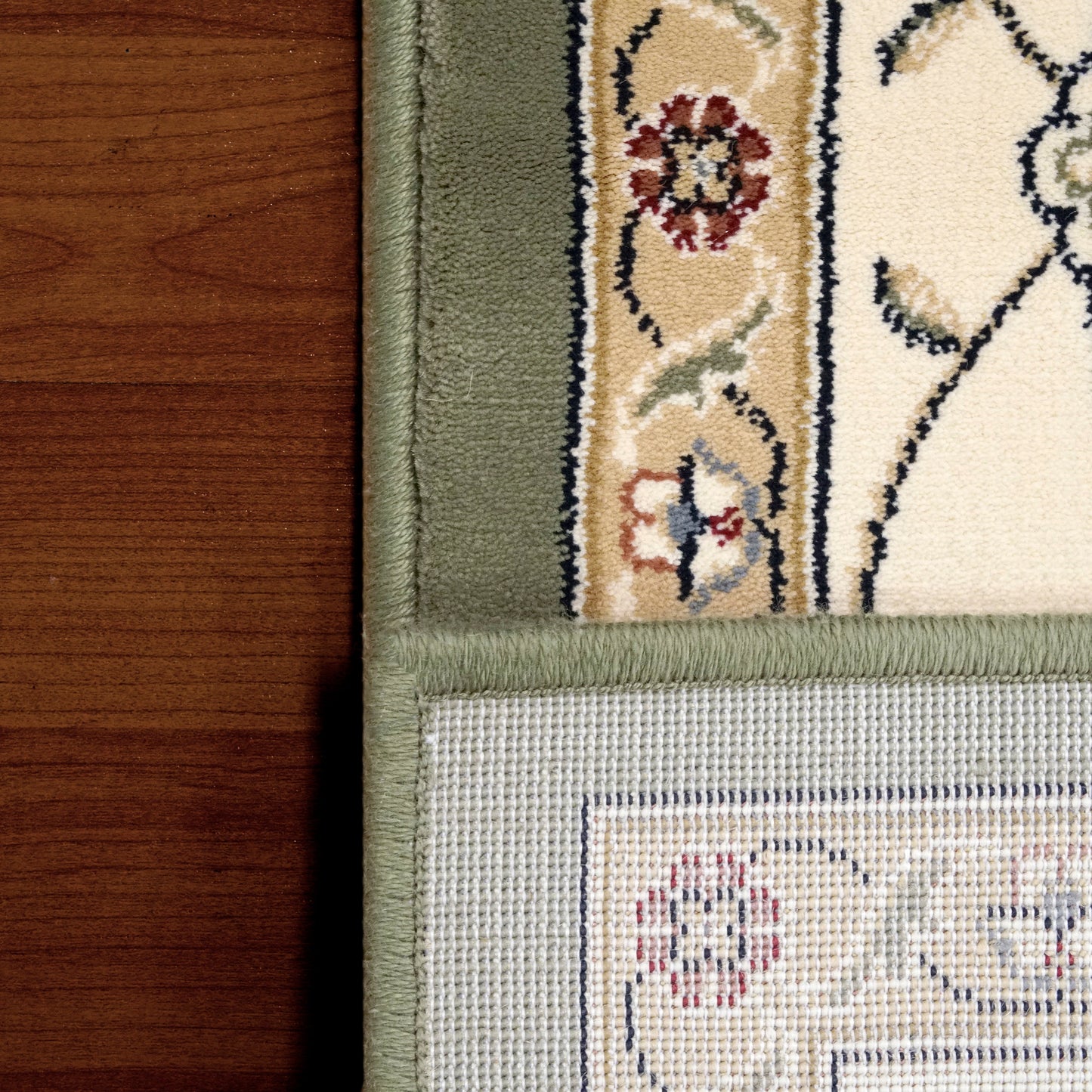 Ancient Garden 57365 Green/Ivory