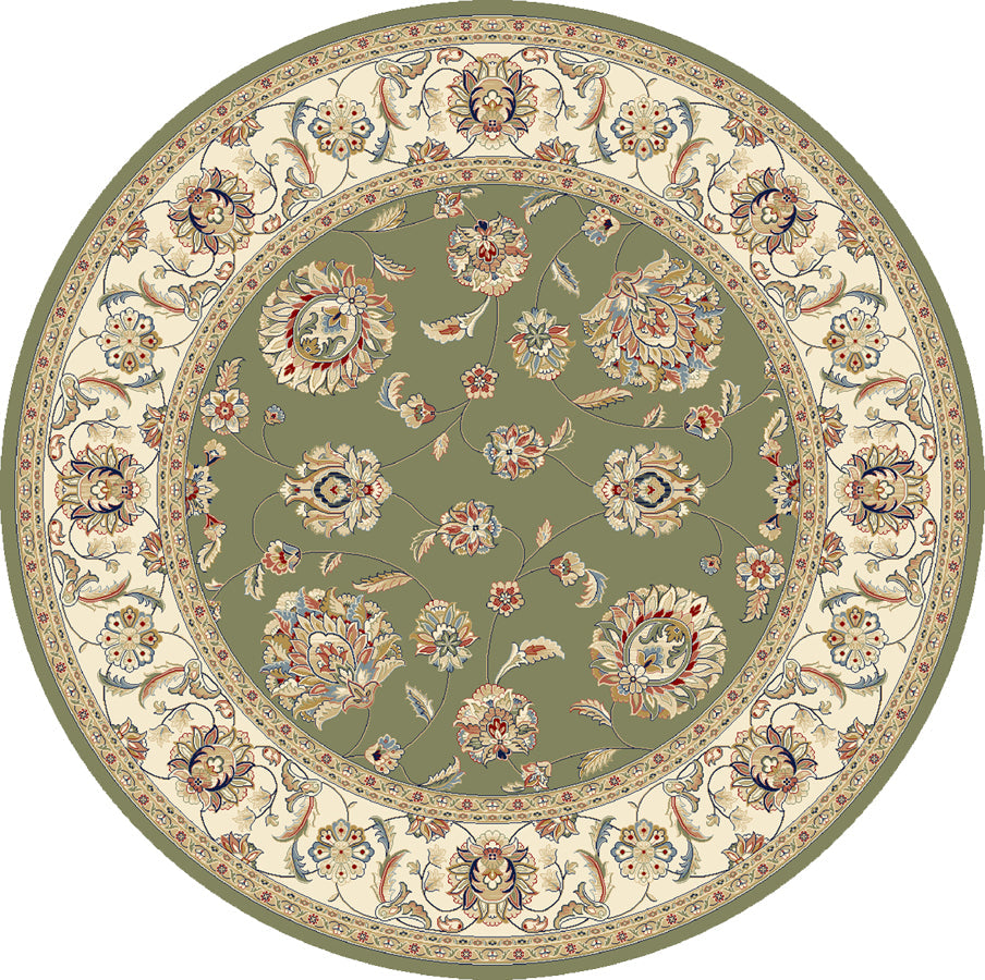 Ancient Garden 57365 Green/Ivory