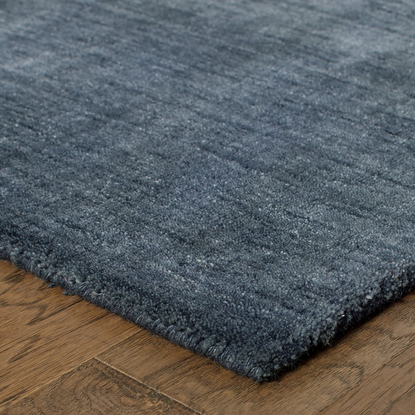 Aniston 27106 Navy Solid Rug