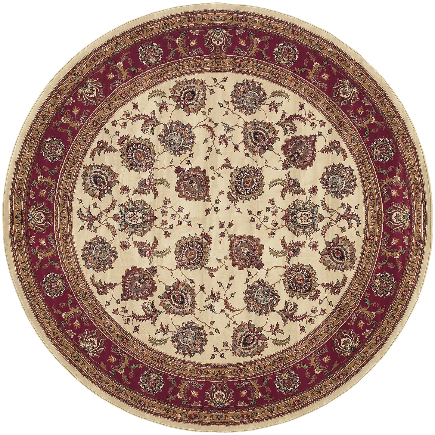 Ariana 117J3 Ivory Oriental Rug