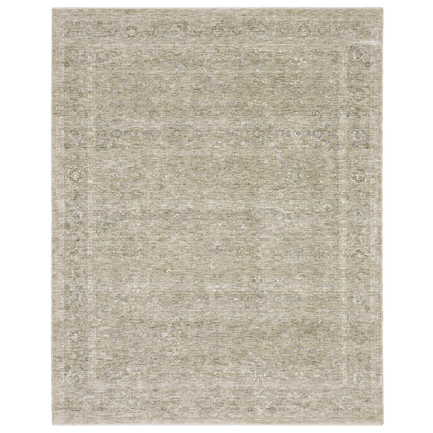 Avalon AVA07 Beige Distressed Rug