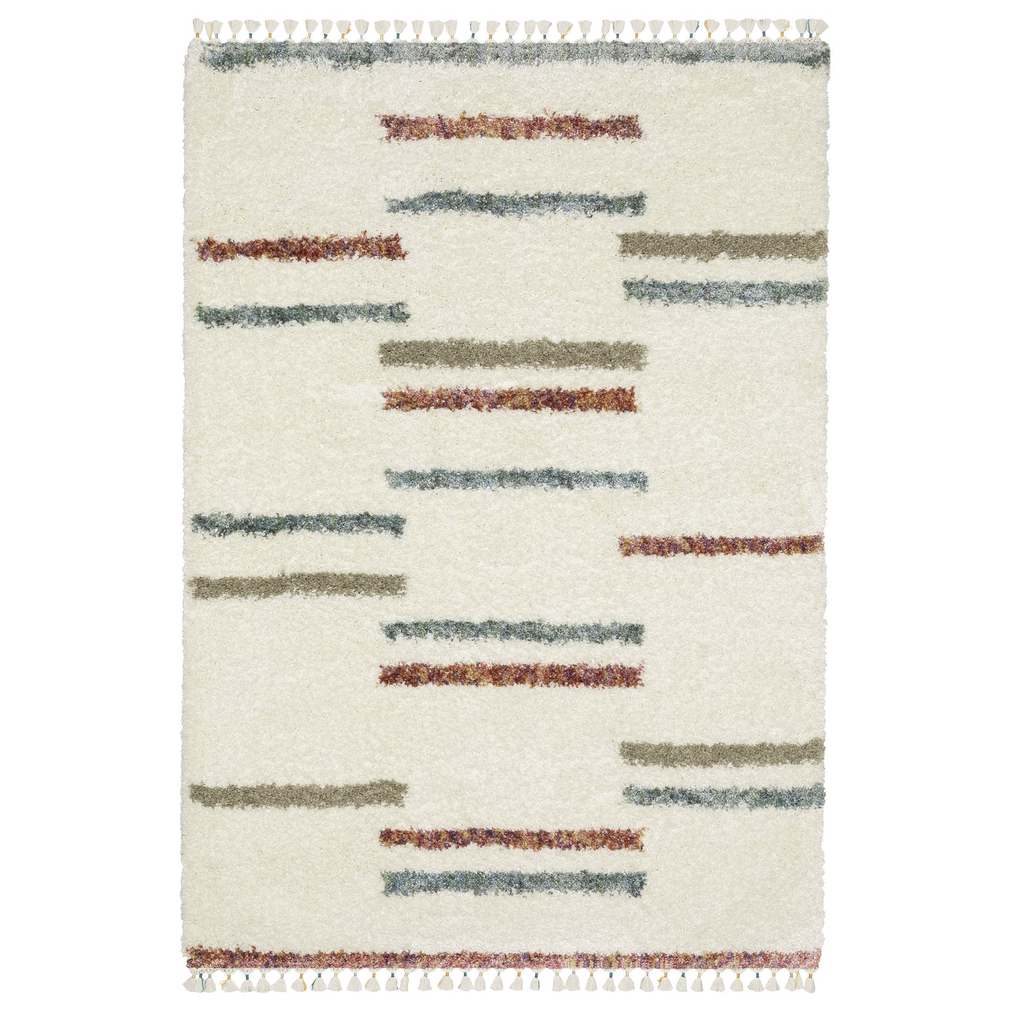 Axis AX04A Ivory Geometric Rug