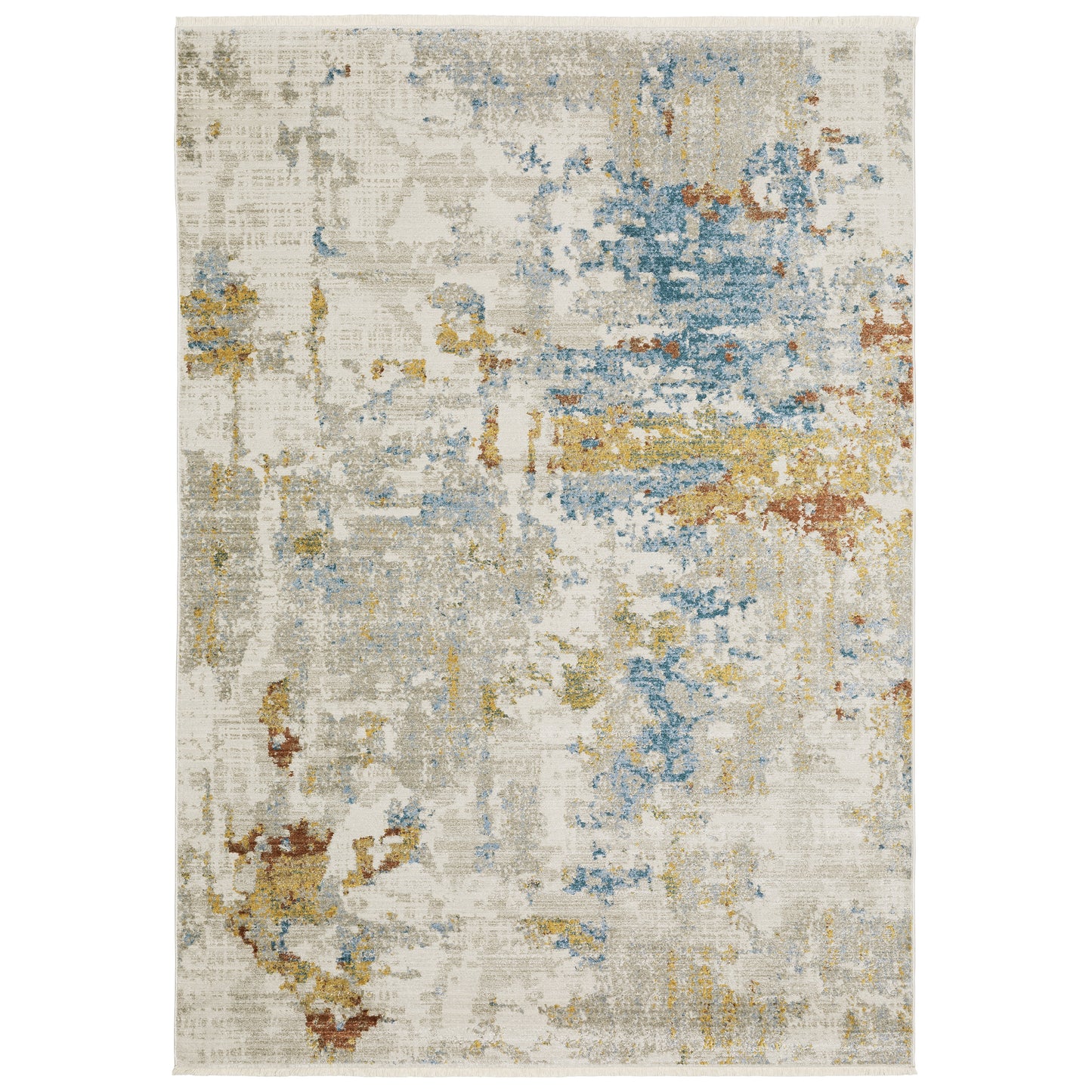 Bauer 1340W Beige Abstract Rug