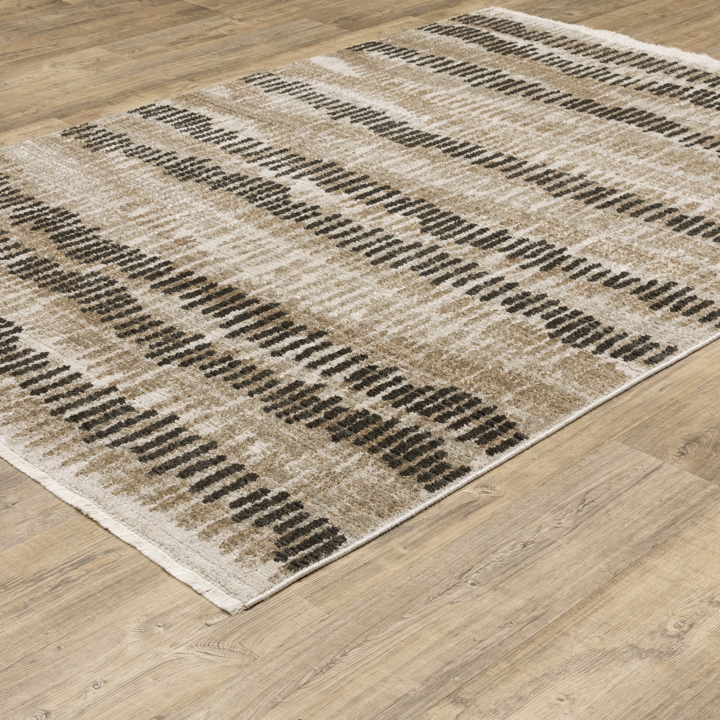 Bauer 8120D Beige Abstract Rug