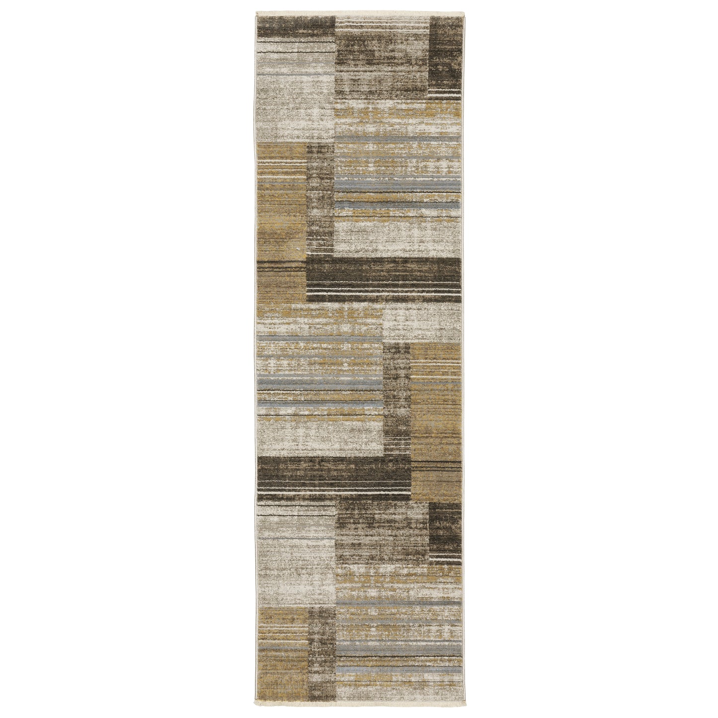Bauer 090N2 Beige Distressed Rug