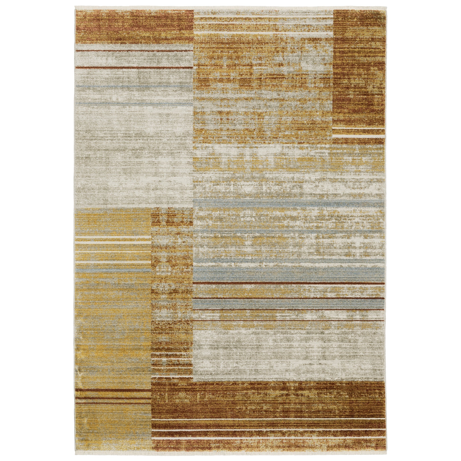 Bauer 090R2 Rust Distressed Rug