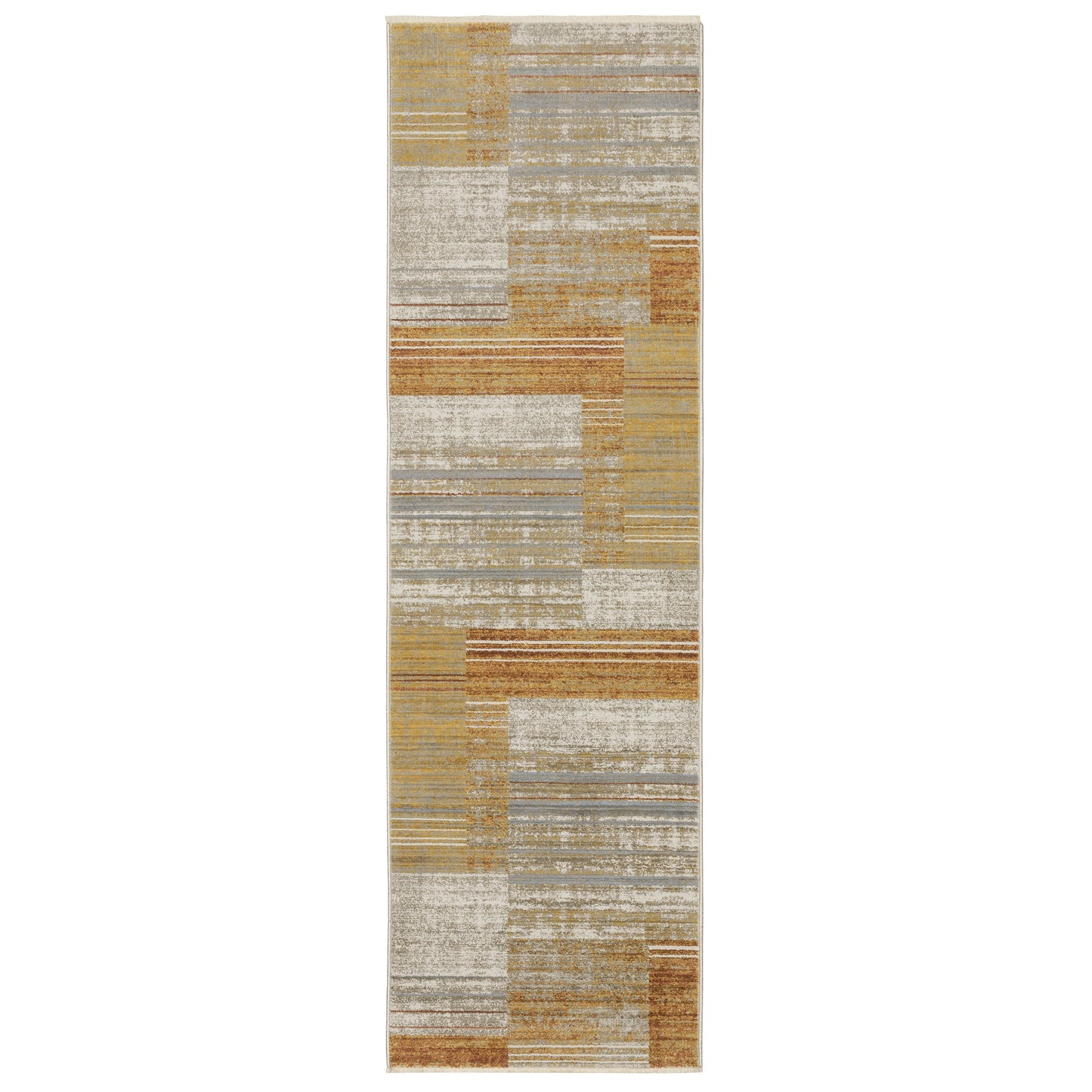 Bauer 090R2 Rust Distressed Rug