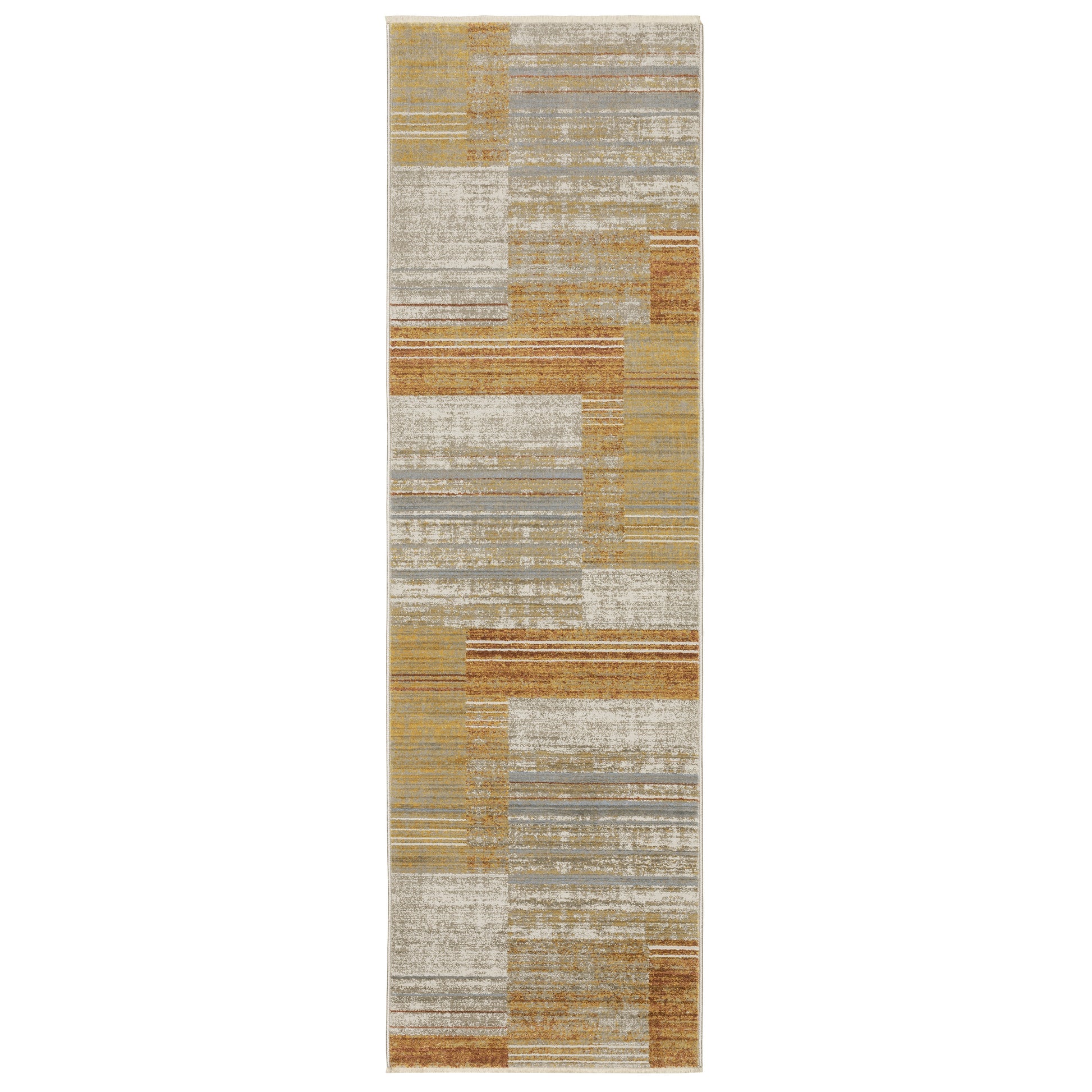 Bauer 090R2 Rust Distressed Rug