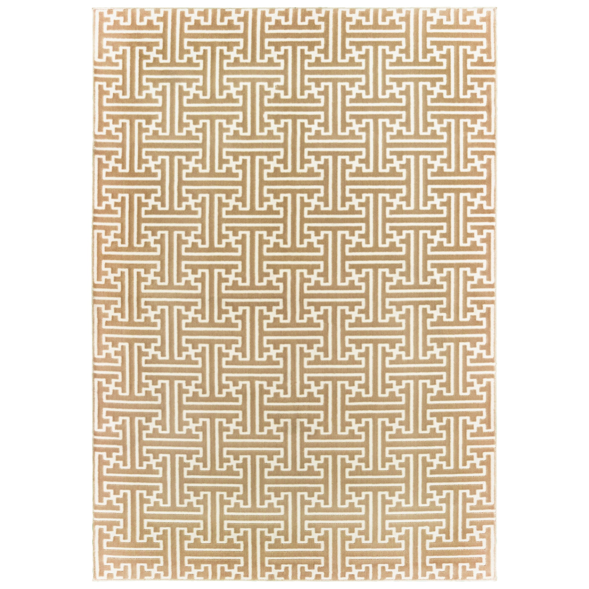 Bowen 1333Y Gold Geometric Rug