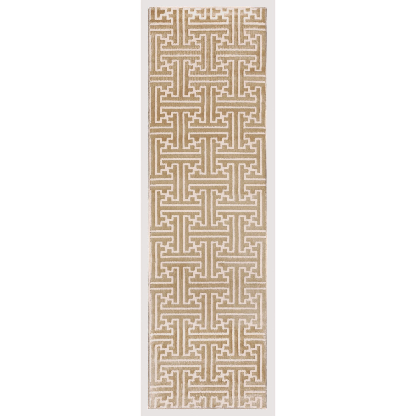Bowen 1333Y Gold Geometric Rug
