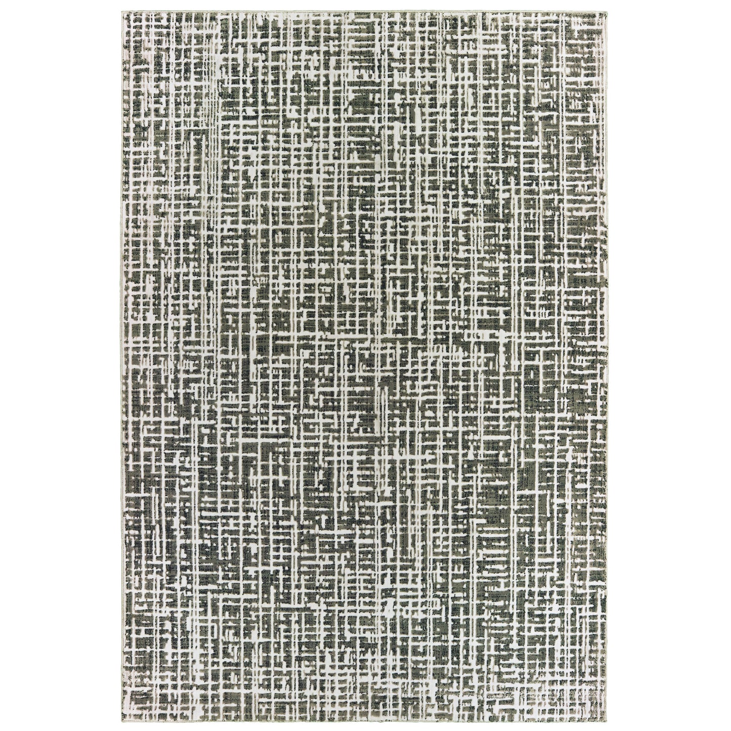 Bowen 2066W Grey Stripe Rug