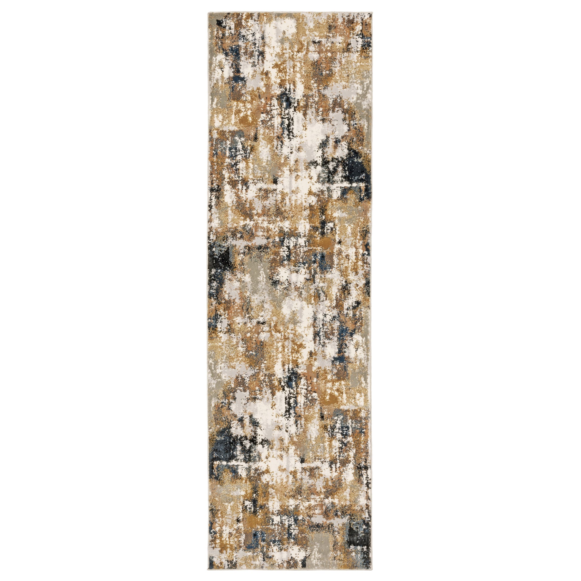 Bowen 4928X Grey Distressed Rug