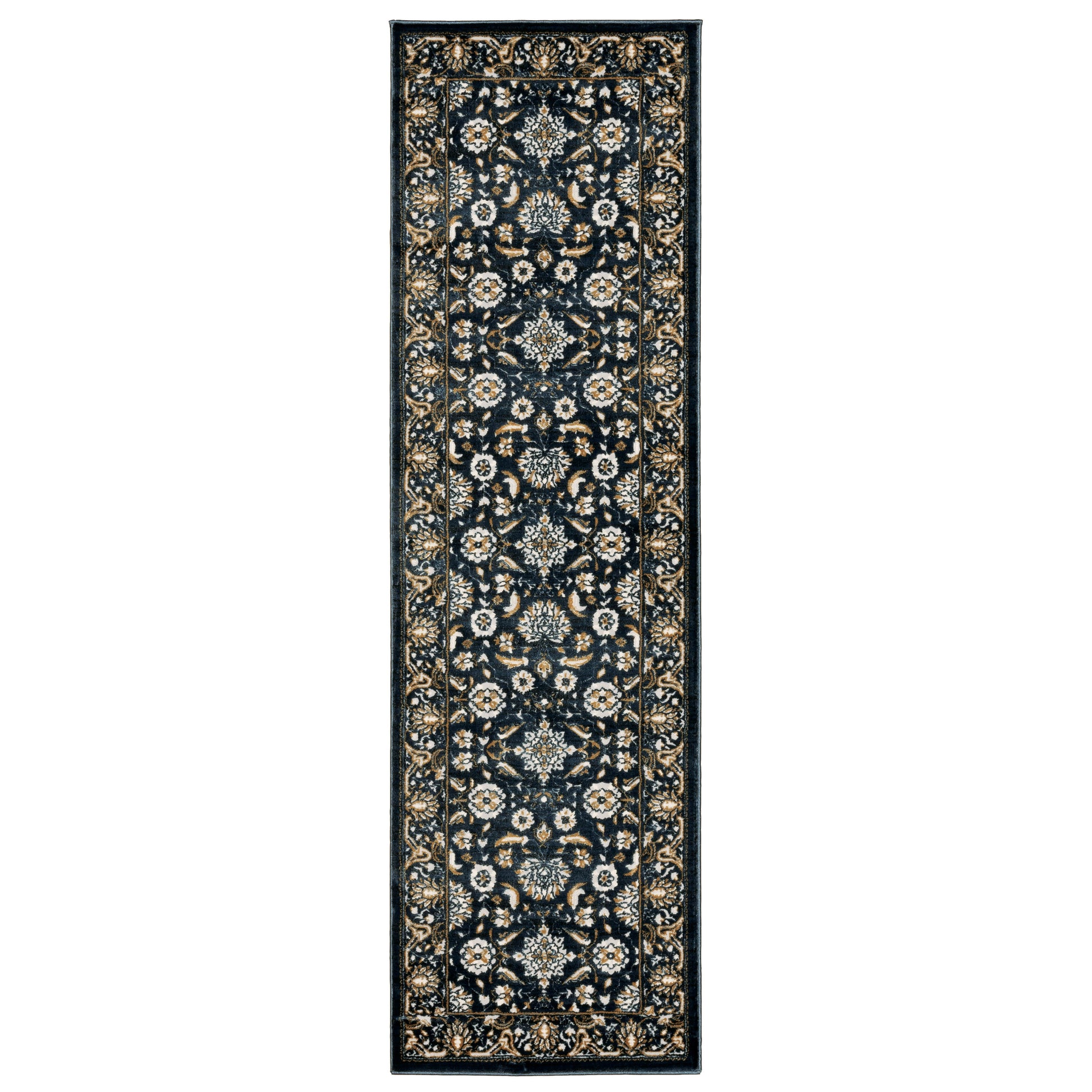 Bowen 534L2 Navy Oriental Rug