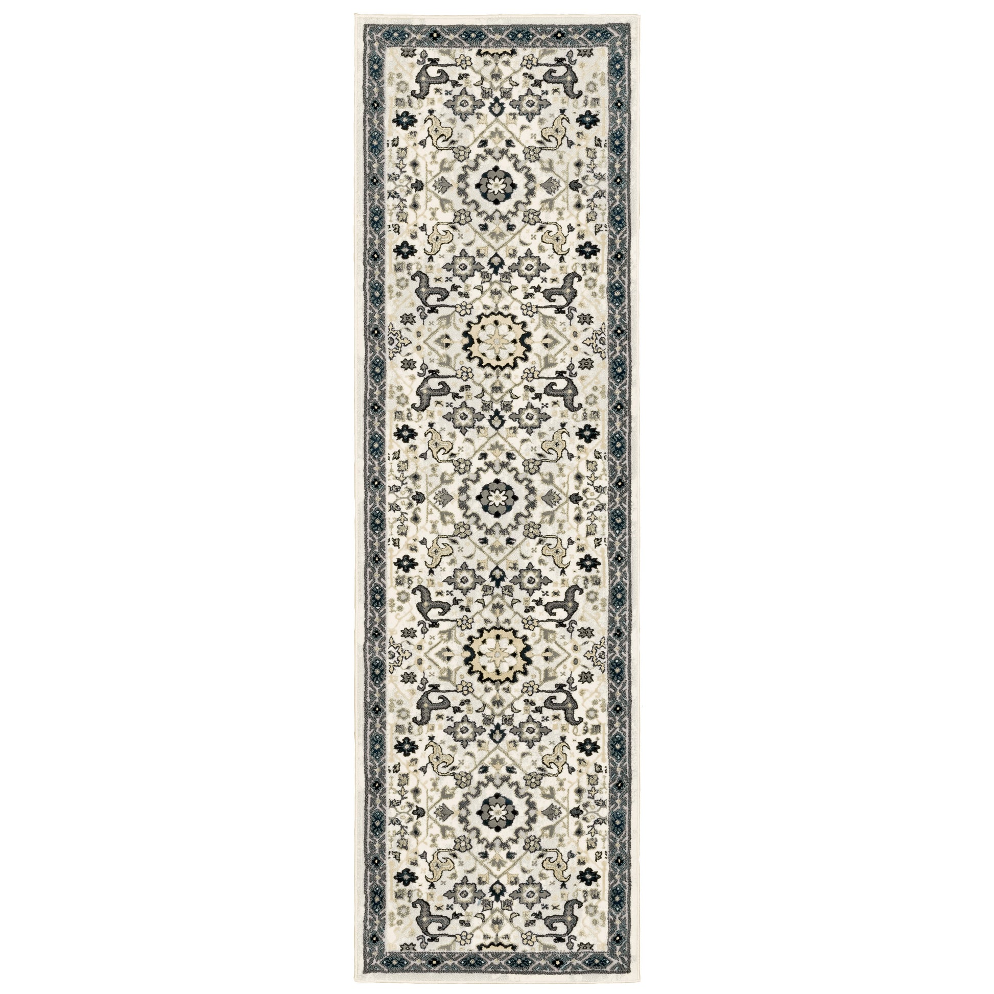 Bowen 073J2 Ivory Oriental Rug
