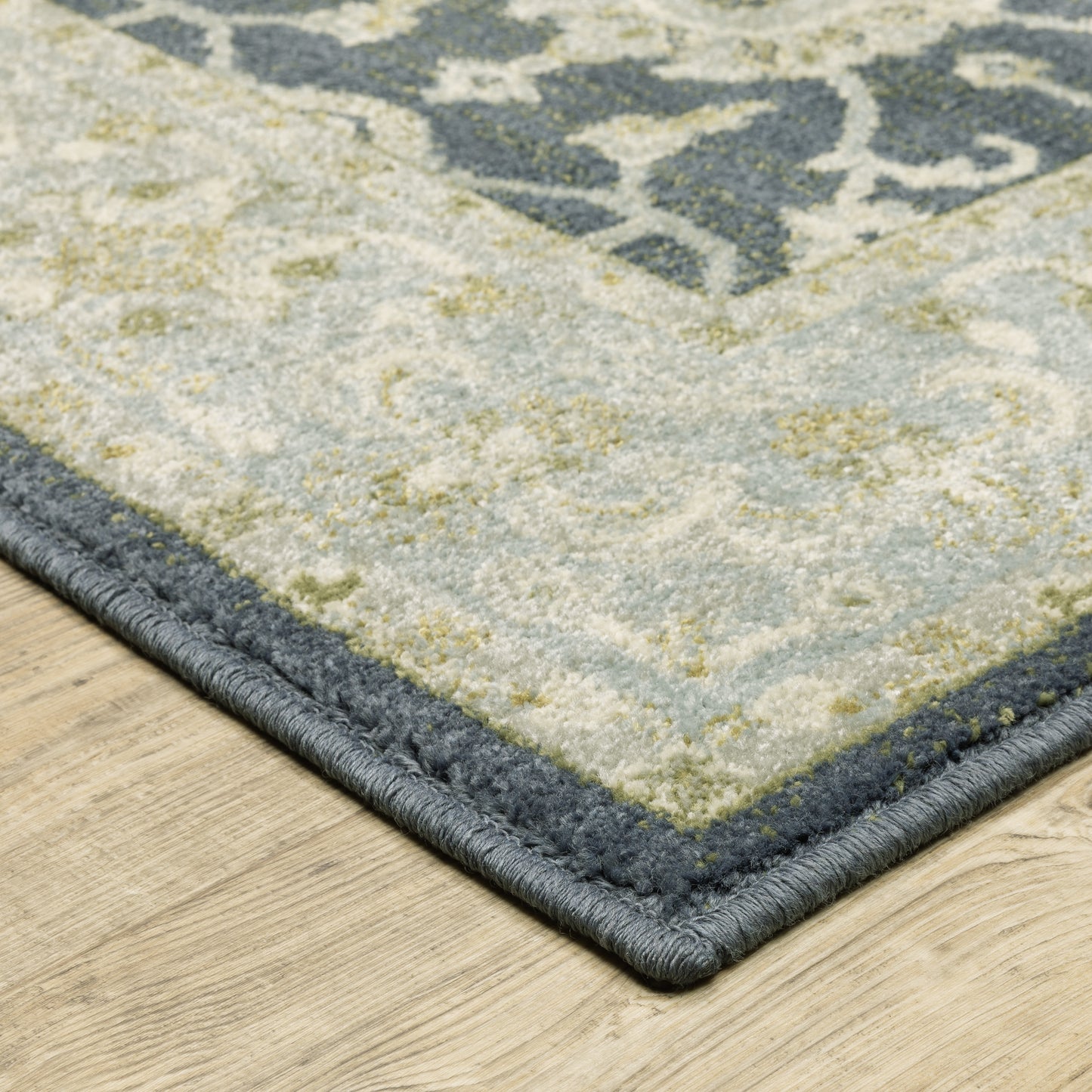 Branson BR05A Blue Medallion Rug