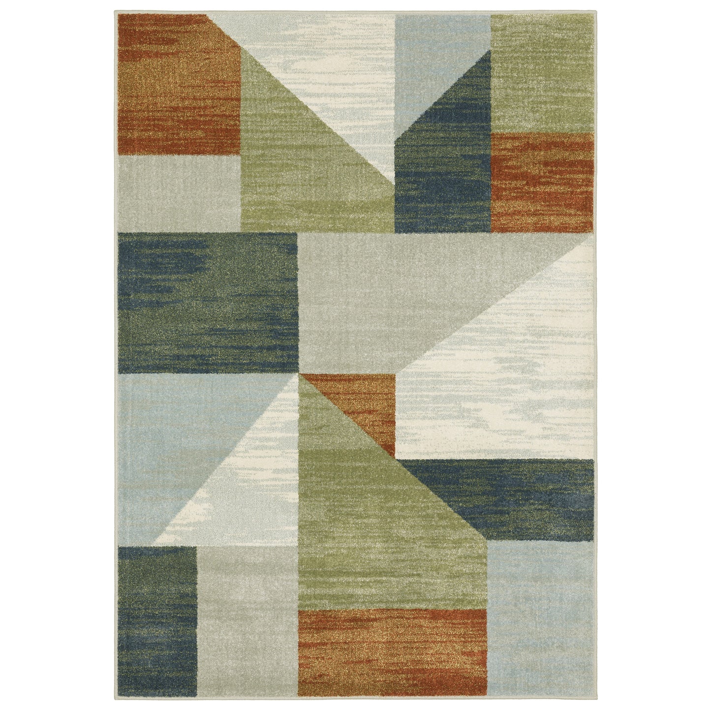 Branson BR11A Beige Distressed Rug