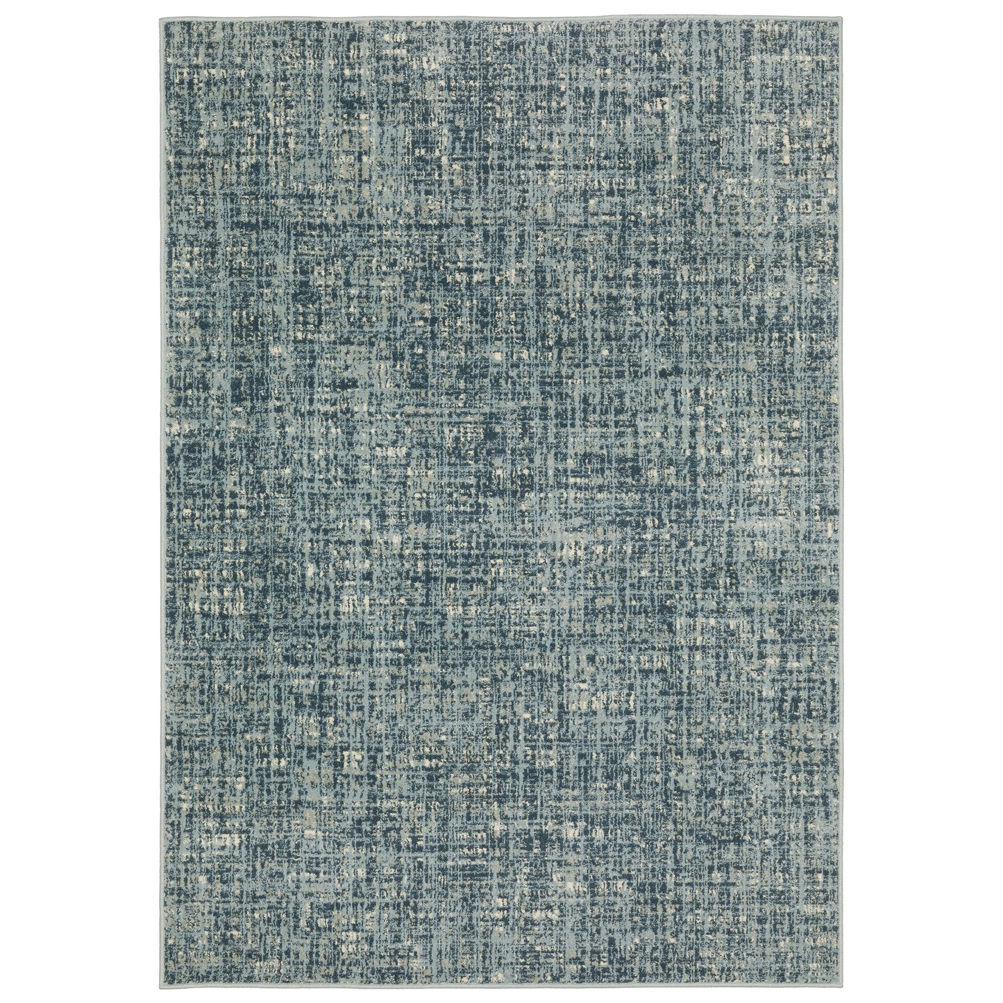 Branson BR13A Blue Distressed Rug