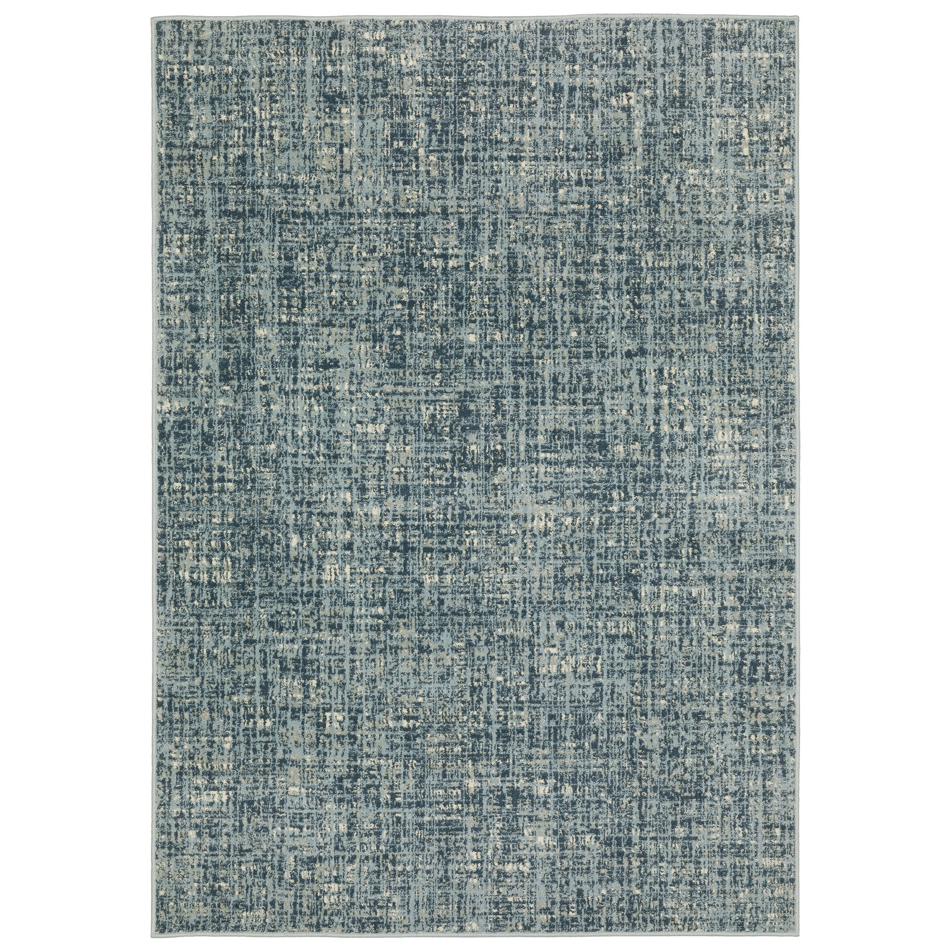 Branson BR13A Blue Distressed Rug