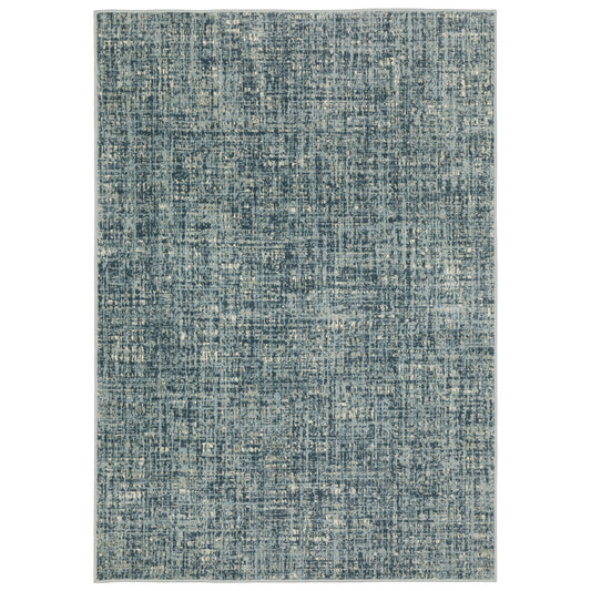 Branson BR13A Blue Distressed Rug