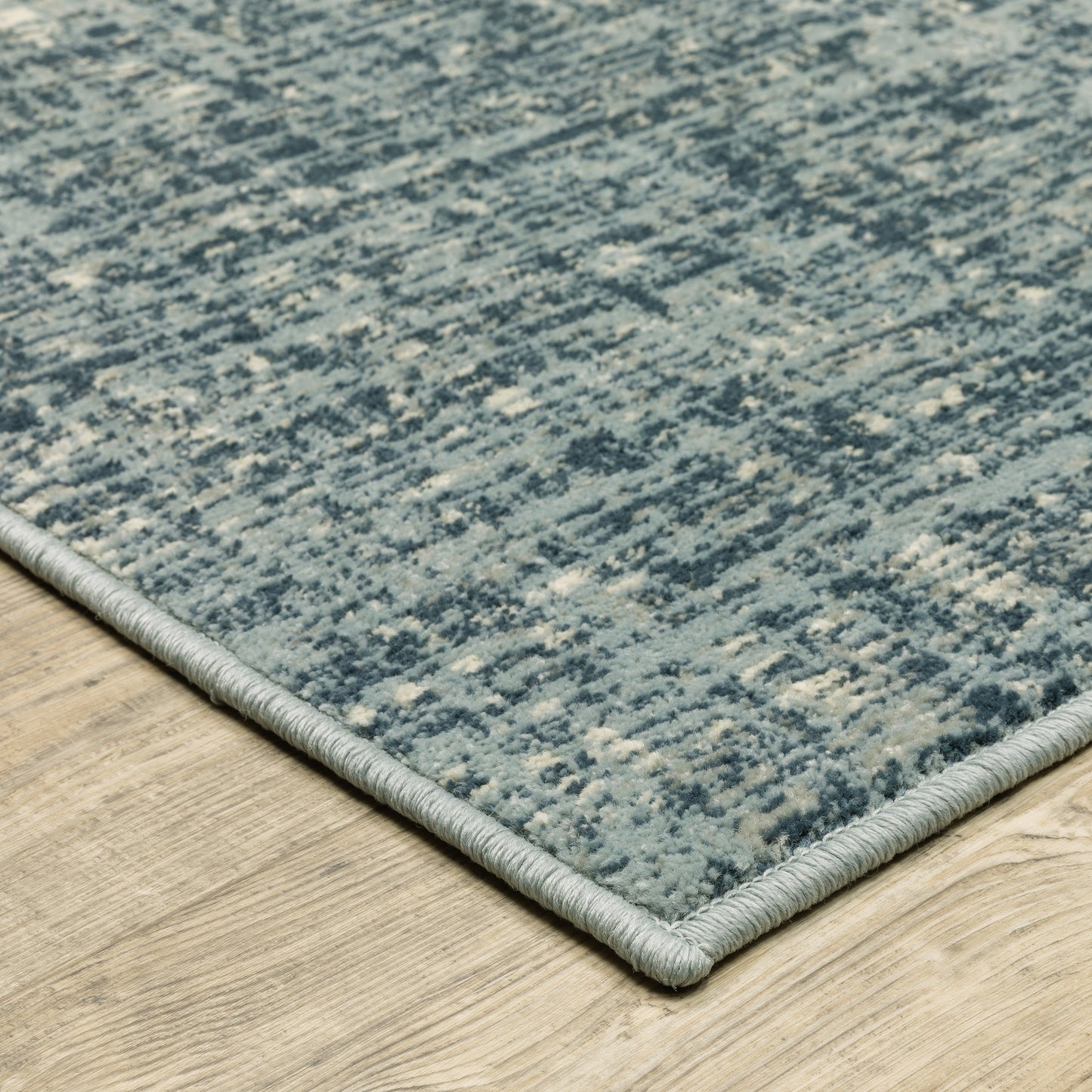 Branson BR13A Blue Distressed Rug