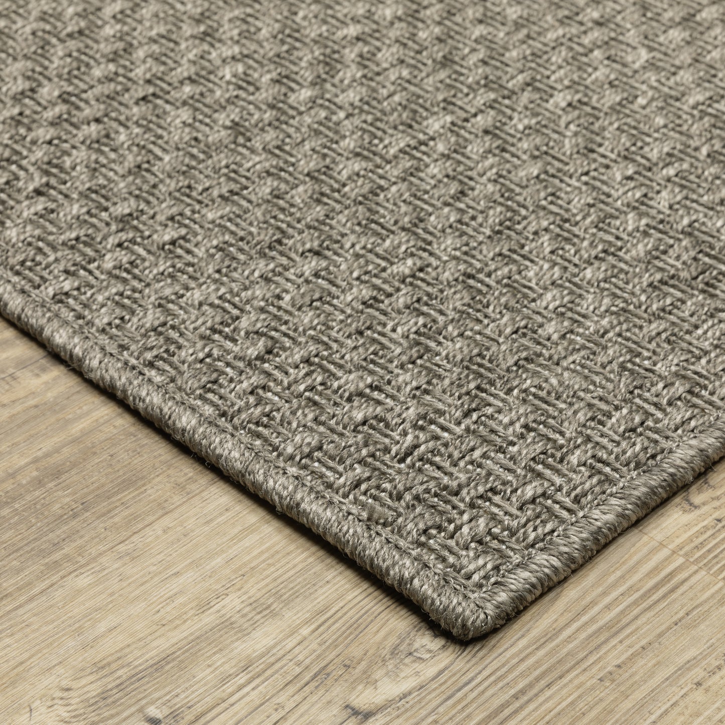 Caicos CA01N Grey Solid Rug