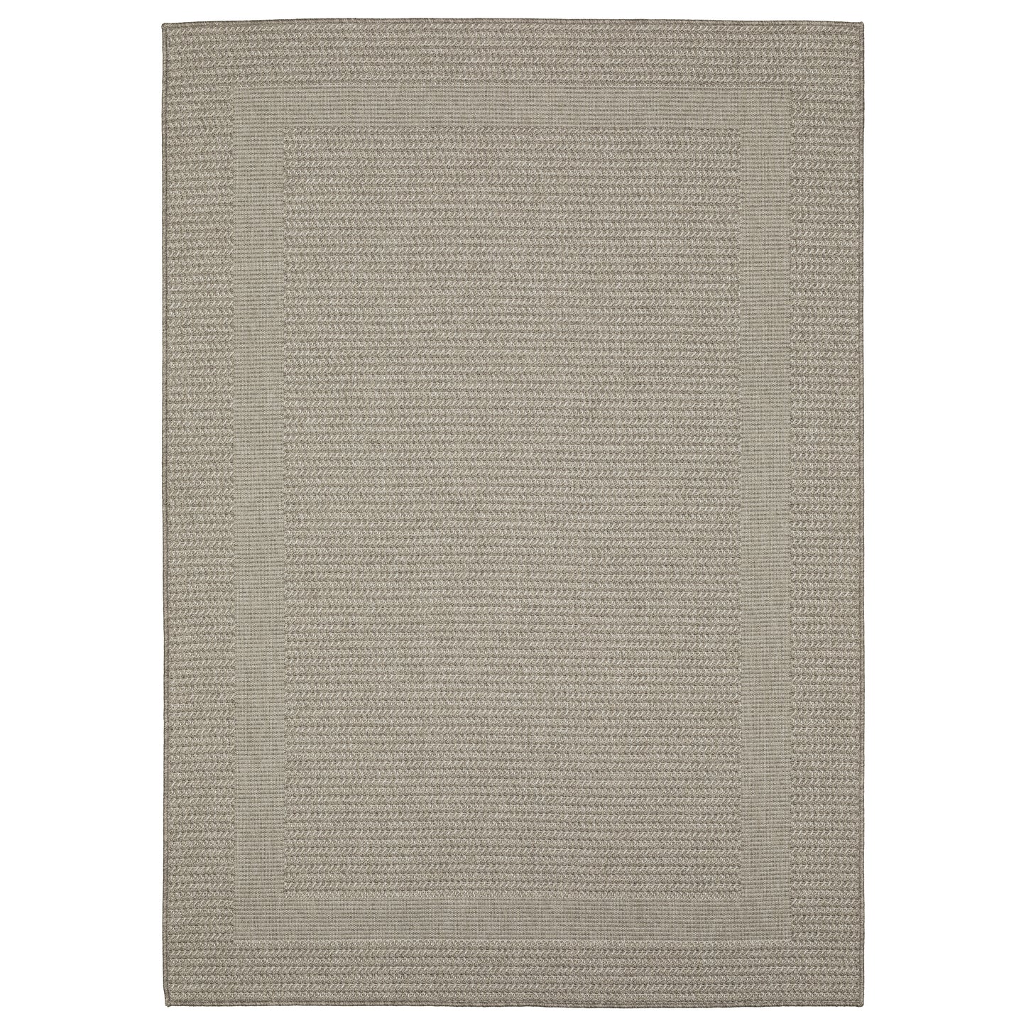 Caicos CA05A Grey Border Rug