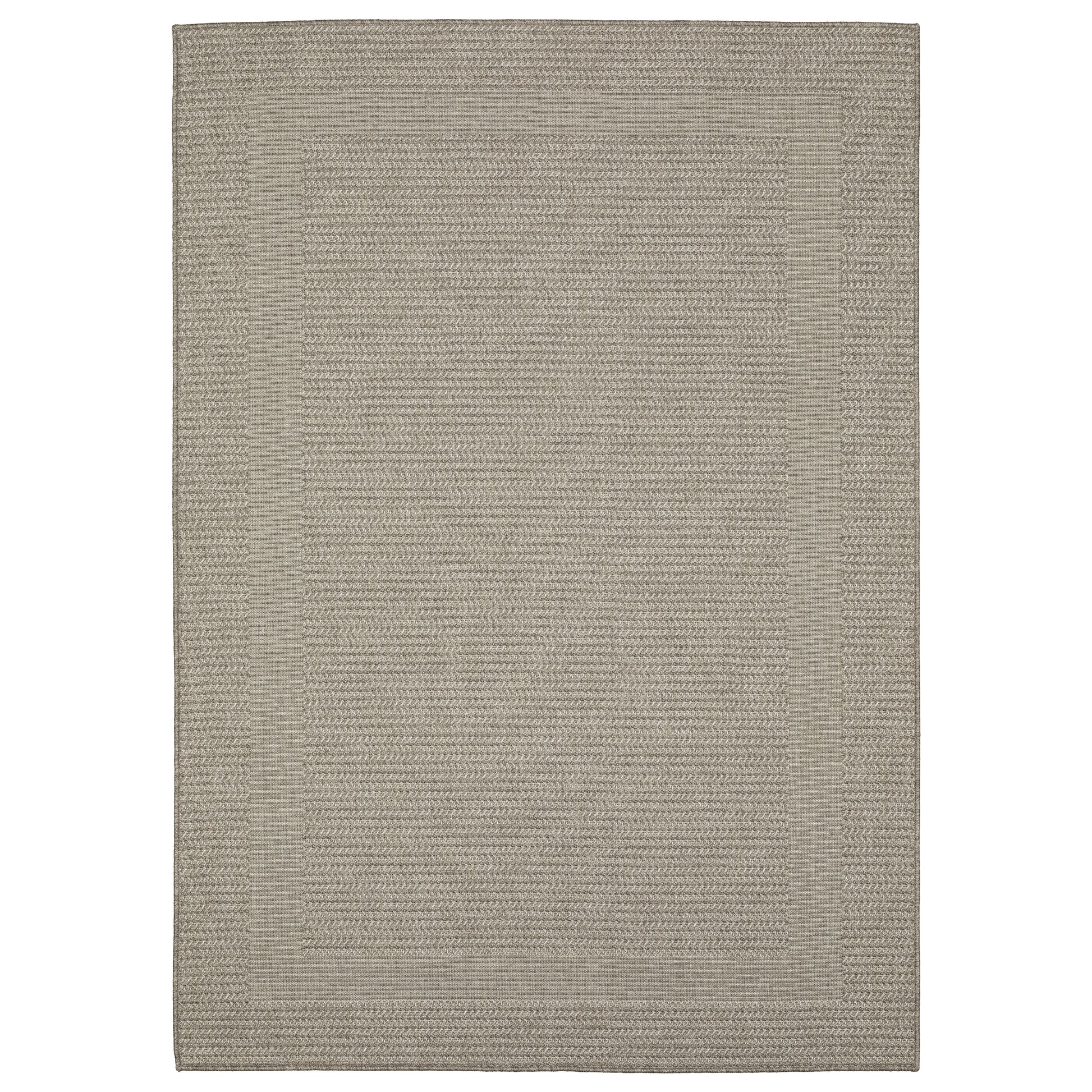 Caicos CA05A Grey Border Rug