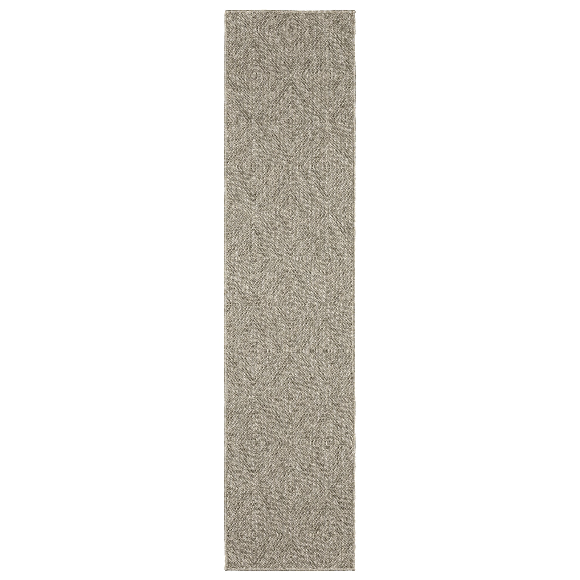 Caicos CA08A Grey Geometric Rug