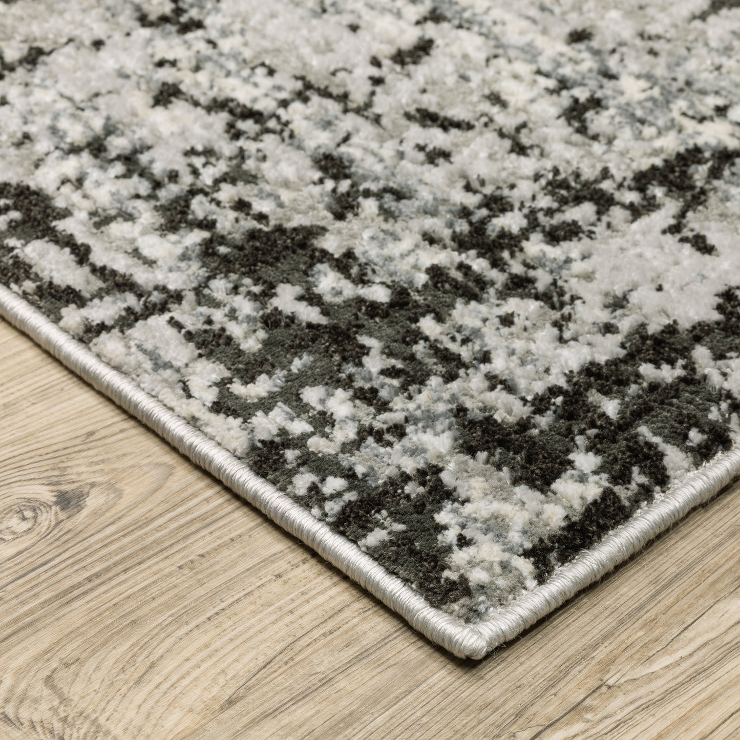 Caravan 4153Q Grey Abstract Rug