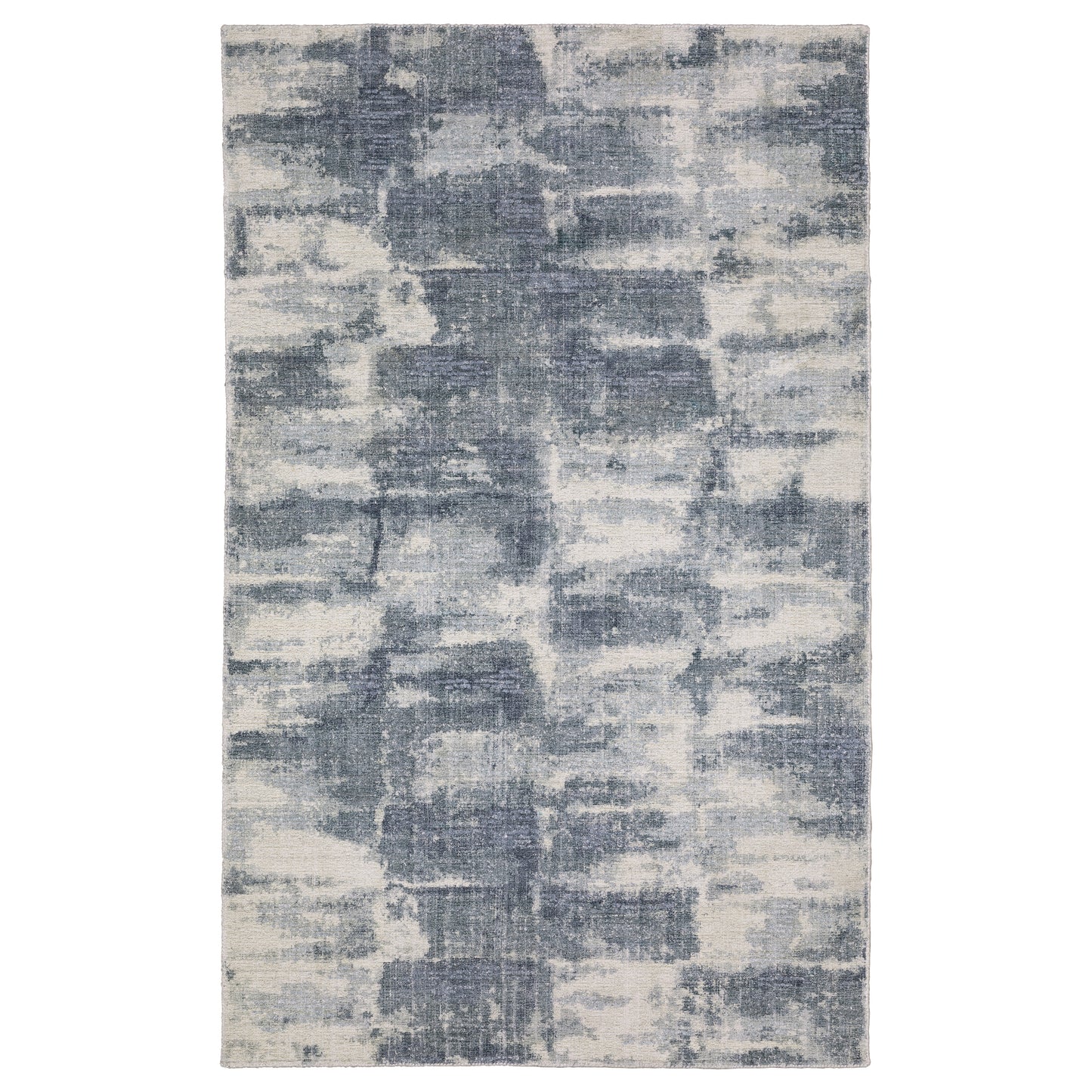 Clarke CLA07 Blue Abstract Rug